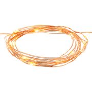 Paristokäyttöinen LED Valosarja Kupari