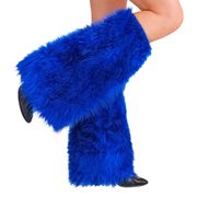 Benvärmare Fluffiga Blå