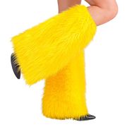 Benvärmare Fluffiga Gul