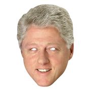 Bill Clinton Papmaske