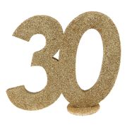 Bordsdekorasjon 30 Glitter Gull