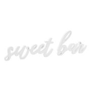 Pöytäkoriste Sweet Bar Valkoinen