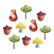 Bordskonfetti Skogsdjur