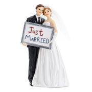 Just Married -hääkoristefiguuri