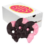 BUBS Raspberry Salty Licorice Skalle Foam Økonomipakke