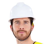 Byggehjelm Hvid