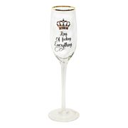 Champagneglas King of Everything