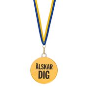 Chokladmedalj Älskar Dig