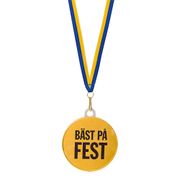 Chokladmedalj Bäst På Fest