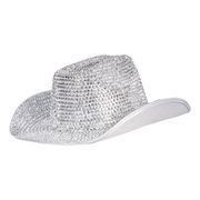 Cowboyhatt med Stenar Silver