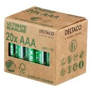 Deltaco Ultimate Alkaline Batterier