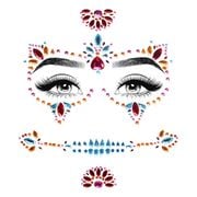 Face Jewels Day of the Dead Deluxe