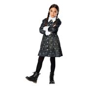 Familien Addams Wednesday Børnekostume