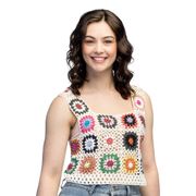 Festivaltopp Boho Floral