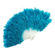 Fluffig Solfjäder Blå