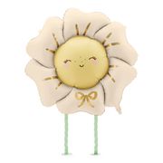 Folioilmapallo Kukka jaloilla Beige