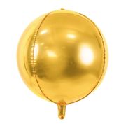 Folieballong Boll Guld