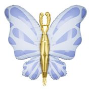 Folieballon Sommerfugl Blå