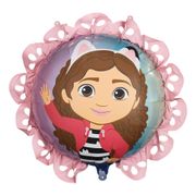 Folieballon Gabbys Dukkehus med Flæsekant
