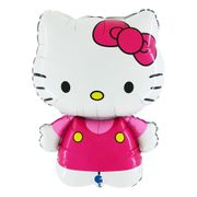 Folieballon Hello Kitty Fuchsia