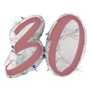 folieballong-marble-mate-30-roseguld-shape-1