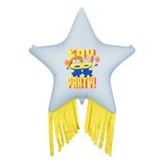 Folieballong Minions Stjärna med Tassles