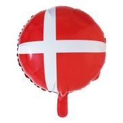 Folieballong Rund Danmark