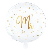 Folieballong Rund Mr