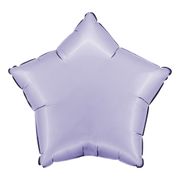 Folieballong Stjerne Satin Lilac