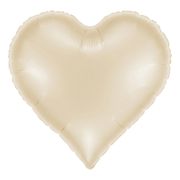 Folieballon Sweetie Heart Satin Cream