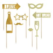 Foto Props Nytårsaften Guld