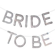 Guirlande Bride to Be Sølv