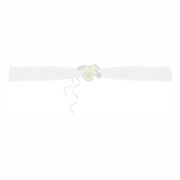 Girlang Organza Krämvit