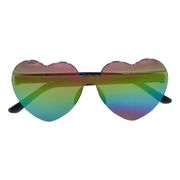 Hjerteformede Briller Svart