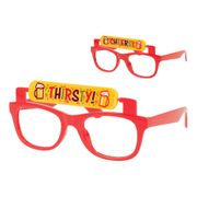 Glasögon Thirsty/Cheers Röd