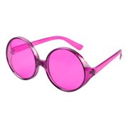 Glasögon Transparenta Neonrosa