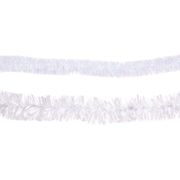 Glittergirlang Vit