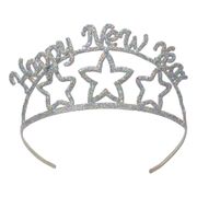 Glitter-tiara Happy New Year