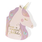 Gratulasjonskort Unicorn