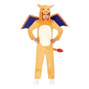 Gul Drake Barn Maskeraddräkt