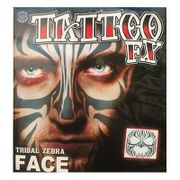 Tribal Zebra Face