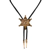 Halskjede Sheriffstjerne Gull