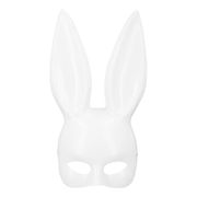 Halvmask Kanin Vit