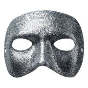 Halvmask Silver