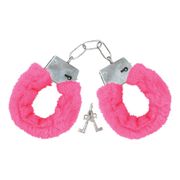 Pörröiset Käsiraudat Vaaleanpunaiset