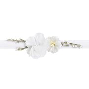 Handledskorsage Vita Blommor