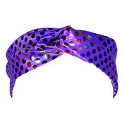 Hårbånd Disco Lilla Farveskinnende