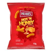 Herr's Hot n Honey Cheese Curls