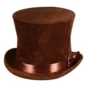 Højhat Brun Flair Deluxe