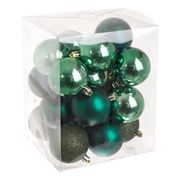 Joulukuusenpallot Vihreä Mix
